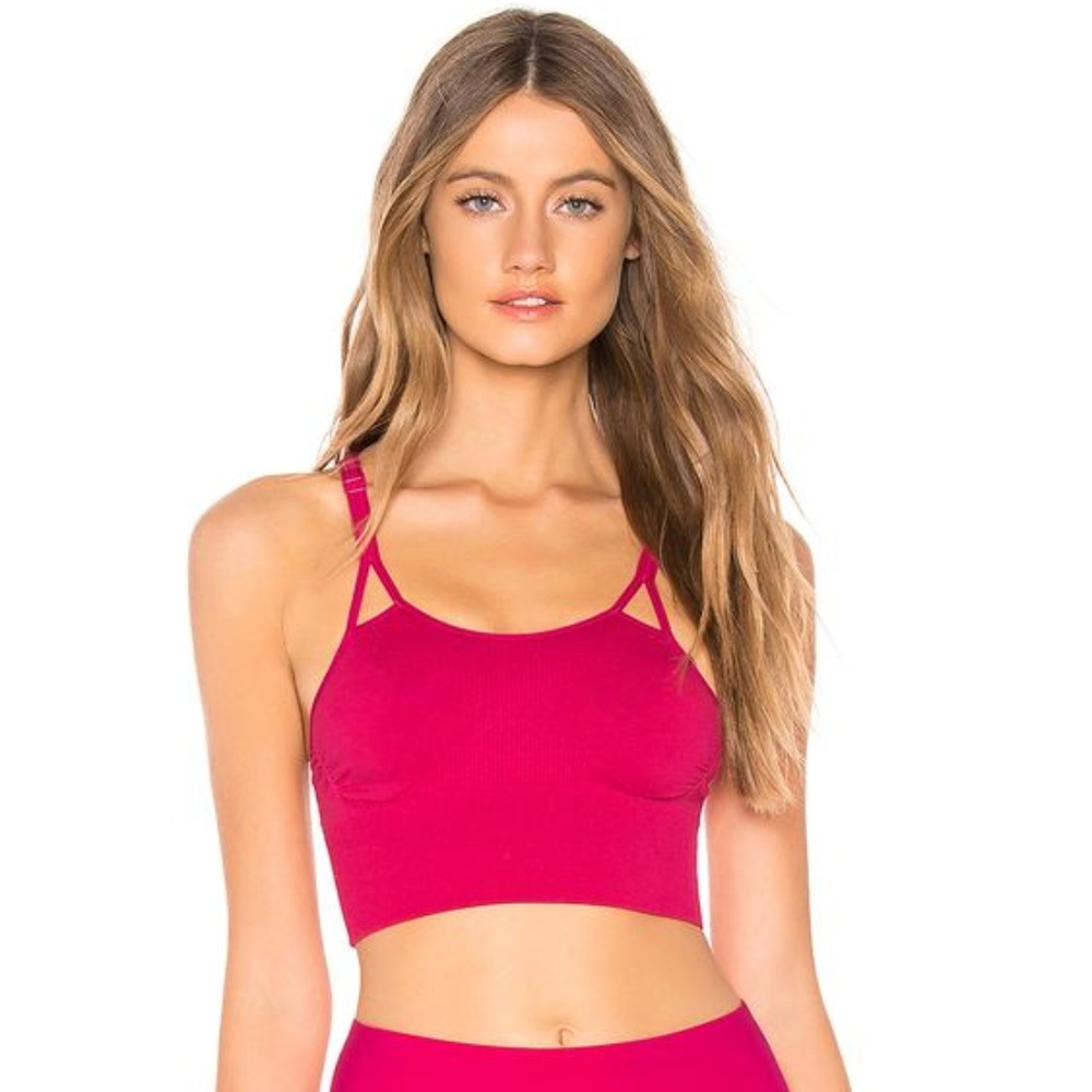 Adidas by Stella McCartney Seamless Bra Bold Pink